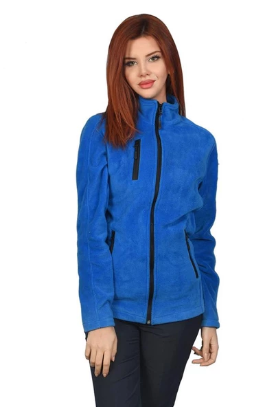 Kadın Doktor Hemşire Poları Hastane Kışlık Polar Ceket Modeli - 12