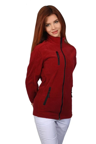 Kadın Doktor Hemşire Poları Hastane Kışlık Polar Ceket Modeli - 3