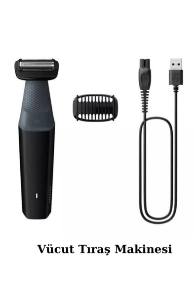 PHİLİPS S5445 Islak/Kuru Sinek Kaydı Tıraş Makinesi - Şarjlı Banyo Vücut Islak/Kuru Tıraş Makinesi 2'Li Set - 3