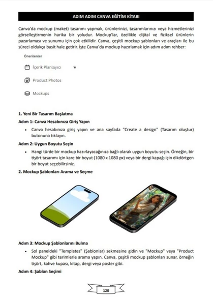 Adım Adım Uygulamalı Canva Eğitim Kitabı - 5