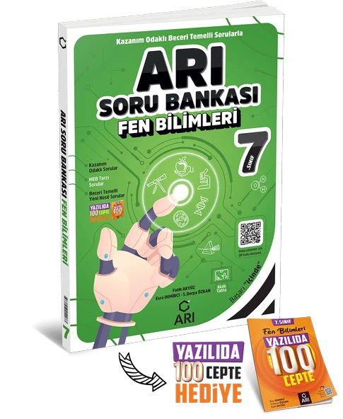 Arı Yayıncılık 7 Sınıf Fen Bilimleri Arı Soru Bankası