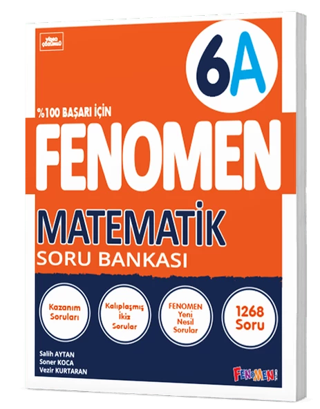 Fenomen Yayınları 6 Sınıf Matematik A Soru Bankası