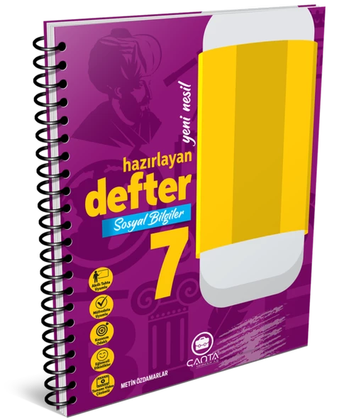 Çanta Yayınları 7 Sınıf Sosyal Bilgiler Hazırlayan Defter