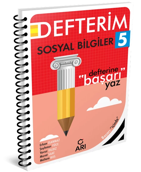 Arı Yayıncılık 5 Sınıf Sosyal Bilgiler Defterim