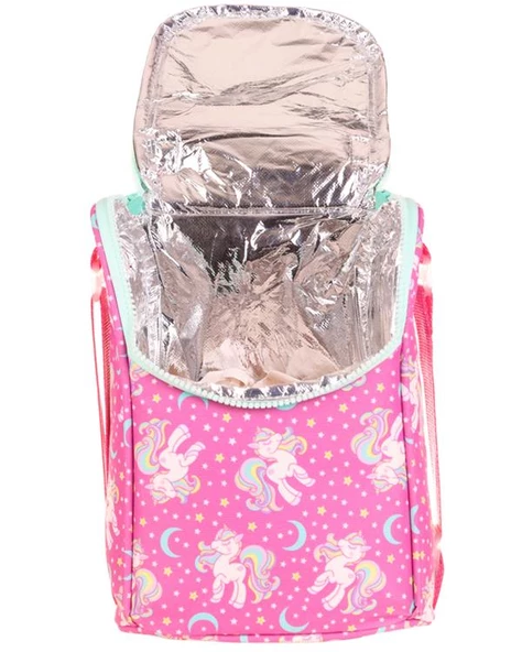 Kaukko Kids Beslenme Çantası Simli Nakışlı Unicorn L7140 - 3