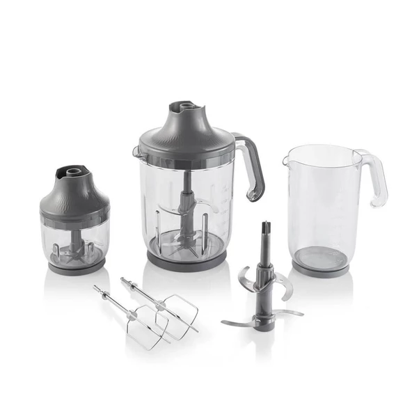 Arzum Ar1115-S Technoart Maxi Plus Neo El Blender Seti Siyah - 2