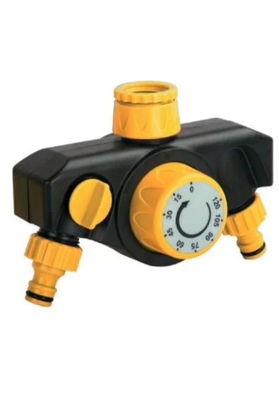 Daye DY909 Mekanik Çift Çıkışlı Su Zamanlayıcı 2 Saat