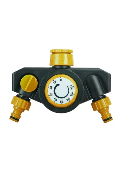 Daye DY909 Mekanik Çift Çıkışlı Su Zamanlayıcı 2 Saat - 2