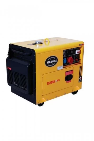 Kama KDK7500 SCA Otomatic Dizel Marşlı Jeneratör 6.9 KVA