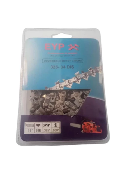 Eyp Zincir 3/25 34 Diş (Motorlu Testere Zinciri Köşeli)