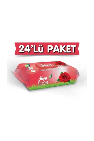 Sleepy Gül Kokulu Islak Havlu 24x90 Lı 24 Paket 2160 Yaprak