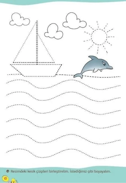 4 - 6 Yaş Eğiten Çizgiler Etkinlik Kitabı - 66 Sayfa - 5