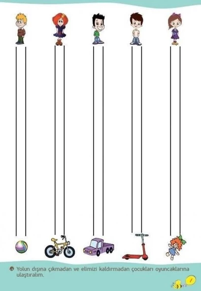 4 - 6 Yaş Eğiten Çizgiler Etkinlik Kitabı - 66 Sayfa - 3