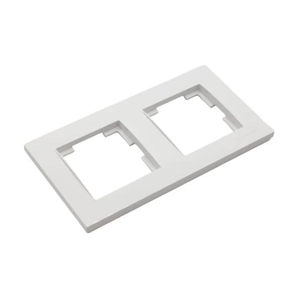 MUTLUSAN RİTA BEYAZ İKİLİ YATAY ÇERÇEVE (4'LÜ PAKET) - 2