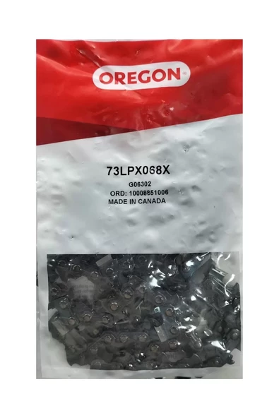 Oregon 73LPX068X Zincir 3.8 Ayak 34 Diş Köşeli Husqvarna 61