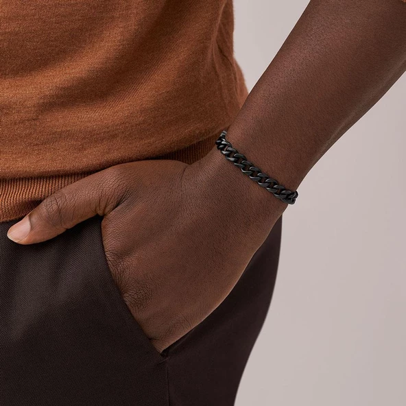 Fossil JF04634-001 Erkek Bileklik - Resim 2