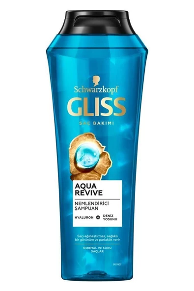 GLİSS Saç Bakımı Aqua Revive Nemlendirici Şampuan, 400 ml