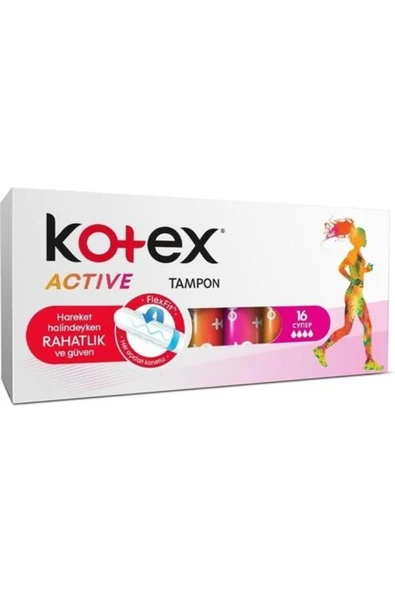 KOTEX Actıve Tampon 16 Lı Süper