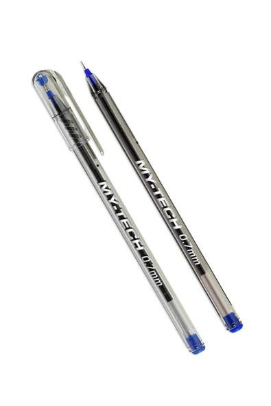 Dağtaş Kırtasiye Pensan My Tech 0.7 Tükenmez Kalem 1 Kutu 25 Adet - 2