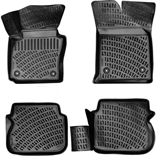 Volkswagen Touran 2015 Sonrası 3D Araca Özel Havuzlu Paspas Bmy ürün görseli 1