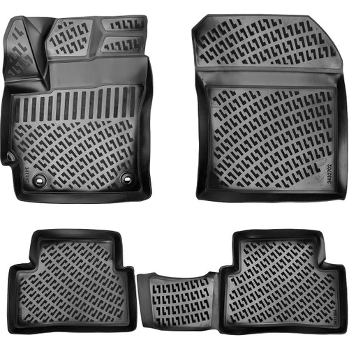 Toyota Corolla 2018 Sonrası | Hatchback - Benzin & Lpg 3D Araca Özel Havuzlu Paspas Bmy