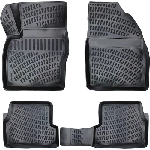 Ford Focus 1998-2004 3D Araca Özel Havuzlu Paspas Bmy - 1