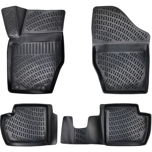 Citröen C4 2004-2010 3D Araca Özel Havuzlu Paspas Bmy ürün görseli 1