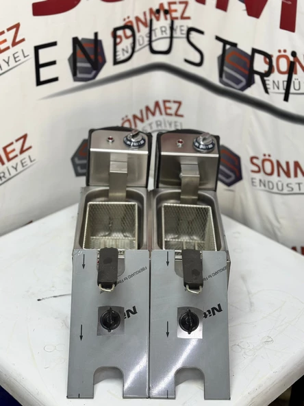 Sönmez 3+3 Elektrikli Fritöz Büfe Restoran Tipi - Resim 2