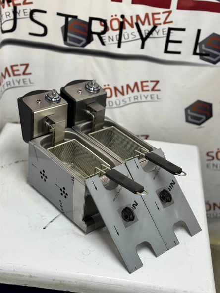 Sönmez 3+3 Elektrikli Fritöz Büfe Restoran Tipi - Resim 4