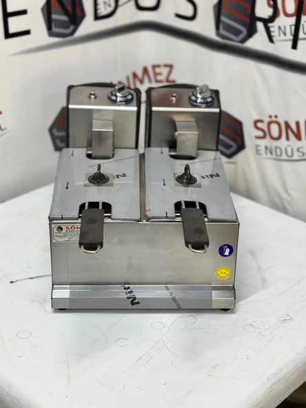Sönmez 3+3 Elektrikli Fritöz Büfe Restoran Tipi - Resim 5