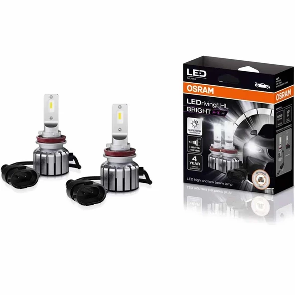 Osram Far Ampulü Led H8/H11/H16 12V 19W Bright 64211DWBRT-2HFB - 2