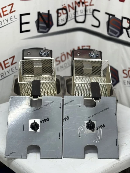 Sönmez 5+5 Eletrikli Fritöz Büfe Restoran Tipi - Resim 2