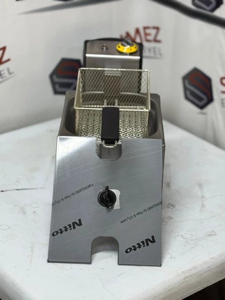 Sönmez 5 Litre Elektrikli Fritöz Büfe Restoran Tipi - Resim 4