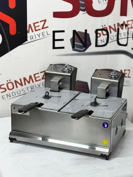 Sönmez 5+5 Eletrikli Fritöz Büfe Restoran Tipi - Resim 4
