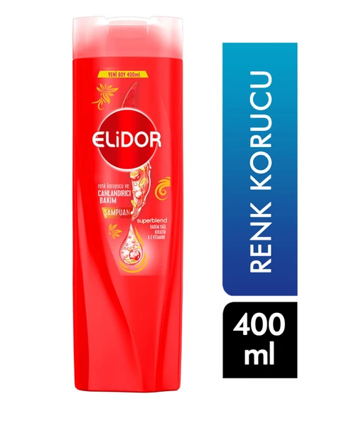 Elidor Şampuan 400 ml Renk Koruyucu ve Canlandırıcı Bakım