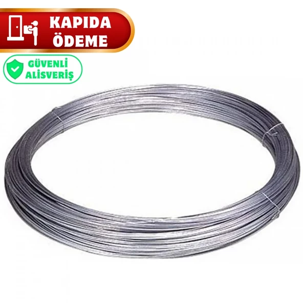 1,5 mm Galvanizli Tel (1 Kg) (55 mt)