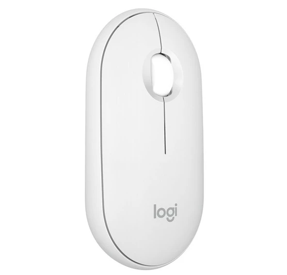 Logitech M350s Pebble 2 Beyaz Bluetooth Mouse