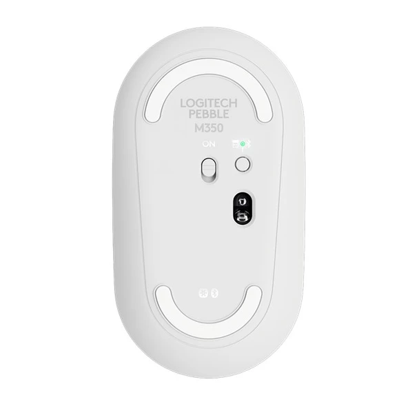 Logitech M350s Pebble 2 Beyaz Bluetooth Mouse - 3