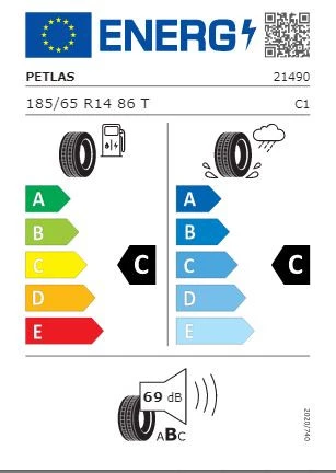 Petlas Progreen PT525 185/65 R14 86T Yaz Lastiği - 2024 - 4