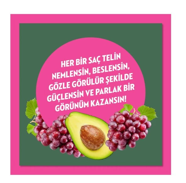 Elidor Şampuan 350 ml Avokado & Üzüm Çekirdeği Yağı - 4