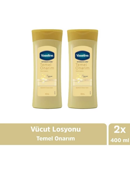 Vaseline Essential Healing Temel Onarım Losyon 400 Ml 2'Li PAKET