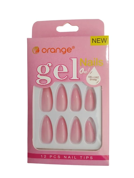 Orange Gel Takma Tırnak ORG-136