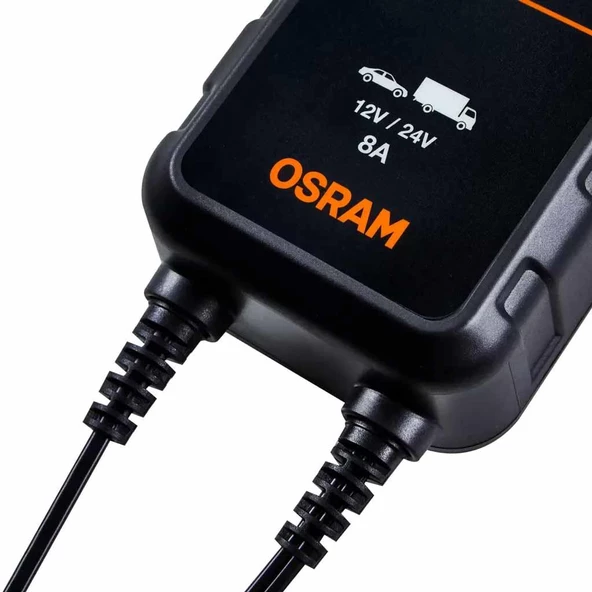 Osram Akü sarj Cihazi 12-24V 8 Amper OEBCS908 - Resim 2