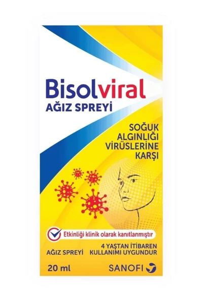 BisolViral Ağız Spreyi 20 Ml -SKT:05/2025