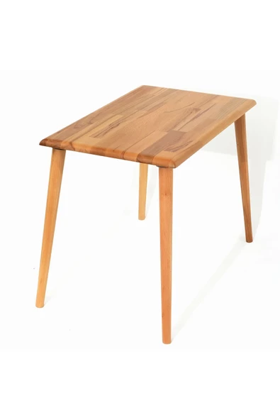 Dikdörtgen Masif Doğal Tekli, 2'li, 3'lü Zigon Sehpa Set, Modern Masif Yan Sehpa - 6