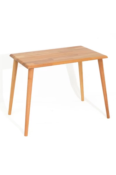 Dikdörtgen Masif Doğal Tekli, 2'li, 3'lü Zigon Sehpa Set, Modern Masif Yan Sehpa - 3