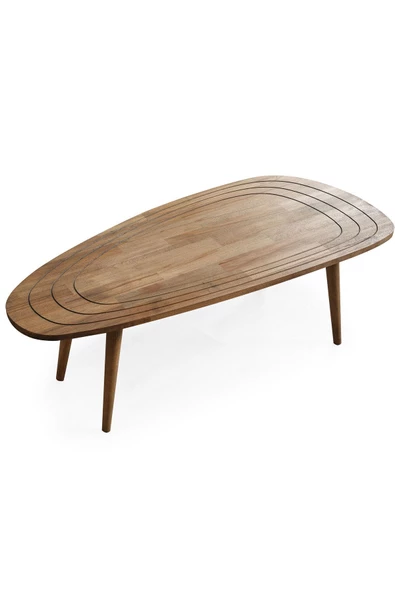 Sweet Masif Doğal Ahşap Orta Sehpa, Modern Masif Orta Sehpa - 3