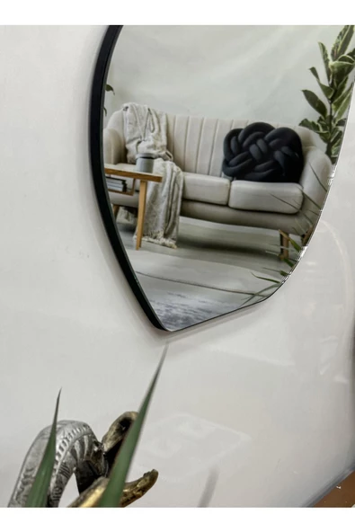 Armut Model Dekoratif Duvar Aynası, Modern Ev Aynası m3 - 4