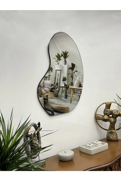 Armut Model Dekoratif Duvar Aynası, Modern Ev Aynası m3 - 2