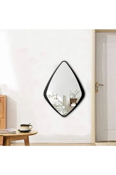Baklava Model Dekoratif Duvar Aynası, Modern Eşsiz Ayna, Tam Boy Ayna, Modern Ev Aynası M2 - 4